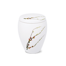 Feuer und Erde Ikebana Omega Bio Lehm Urne-1