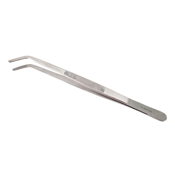Lavabis Sezierpinzette gewinkelt Edelstahl