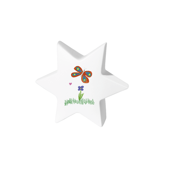 Feuer und Erde Junior Stern Bio Lehm Urne