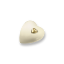 Fire and earth junior heart memory organic clay urn-1