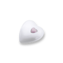 Fire and earth junior heart memory organic clay urn-5