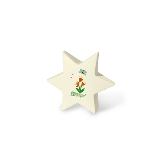 Feuer und Erde Junior Stern Memory Bio Lehm Urne