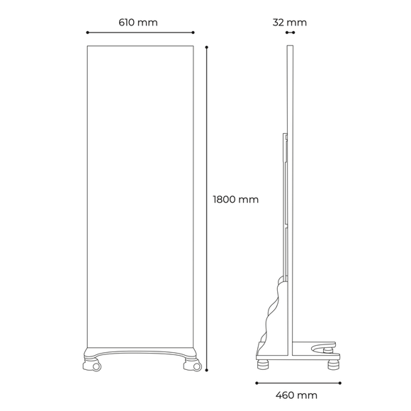 Lavabis LEDOS LED-Roll-Up