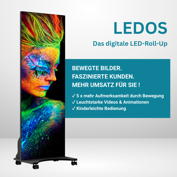 Lavabis LEDOS LED-Roll-Up