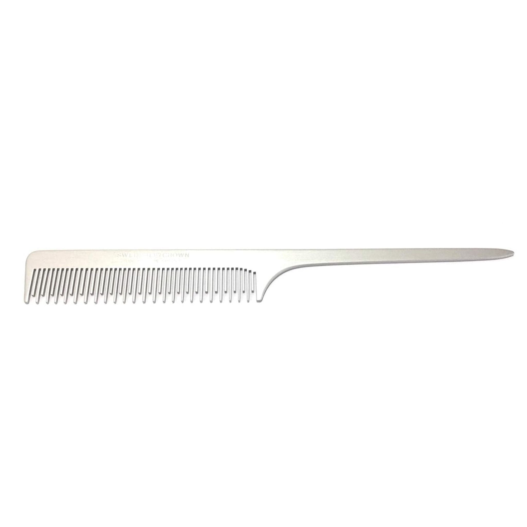 Metal handle comb aluminum