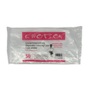 PE-Einmal-Kosmetikumhang, PE, kurz, transparent / 50 Stück-1