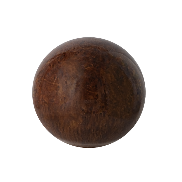 Feuer und Erde Kugel Bio Lehm Urne