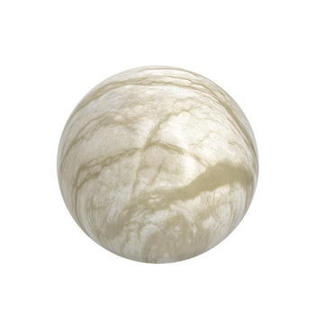 Urna in argilla organica con sfera di fuoco e terra - 0