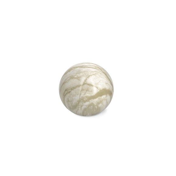 Fire and earth ball memory bio clay urn