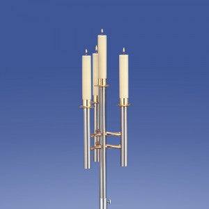 Zimmermann chandelier Saphir 4-flame three-dimensional