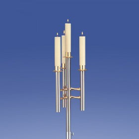 Zimmermann chandelier Saphir 4-flame three-dimensional