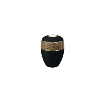 Feuer und Erde Loop Pure Memory Bio Lehm Urne