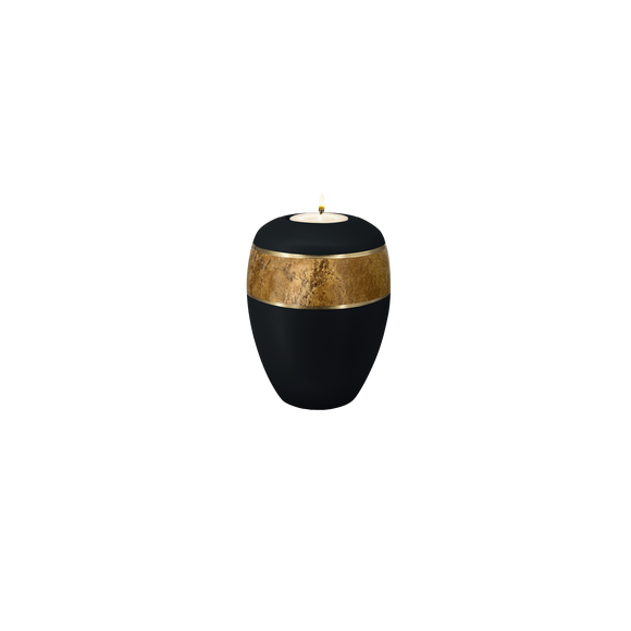 Feuer und Erde Loop Pure Memory Bio Lehm Urne