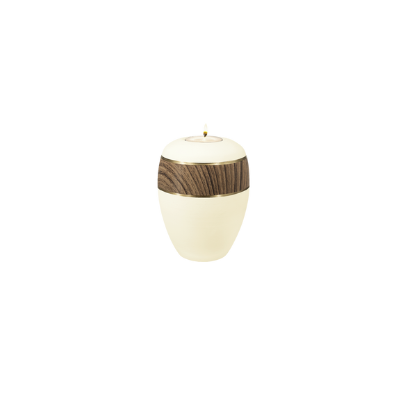 Feuer und Erde Loop Omega Memory Bio Lehm Urne