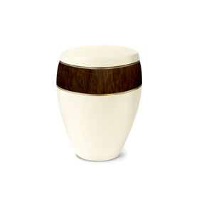 Feuer und Erde Loop Omega Bio Lehm Urne - 0