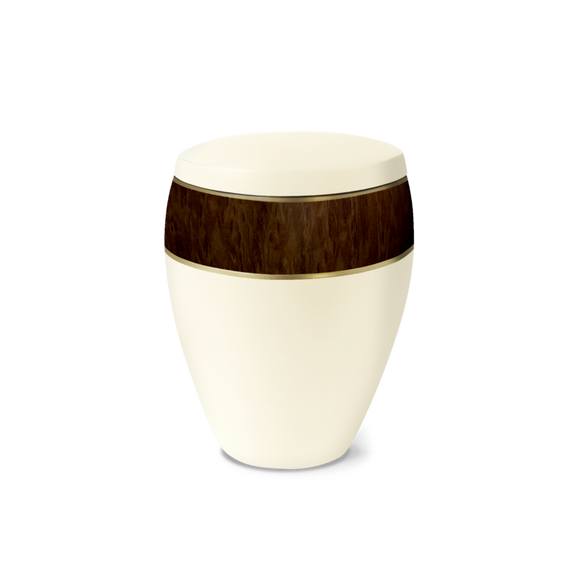 Feuer und Erde Loop Omega Bio Lehm Urne