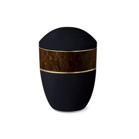 Feuer und Erde Loop Pure Bio Lehm Urne - 0