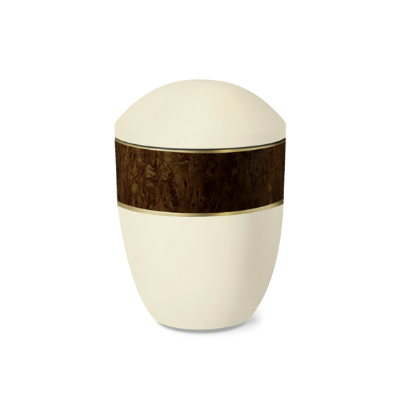 Feuer und Erde Loop Pure Bio Lehm Urne