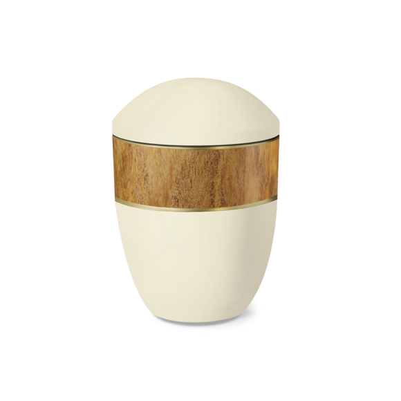 Feuer und Erde Loop Pure Bio Lehm Urne