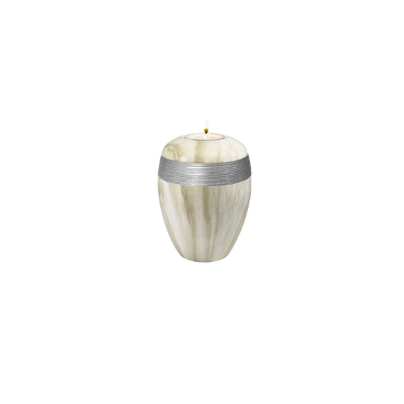 Feuer und Erde Luxor Semi Omega Memory Bio Lehm Urne