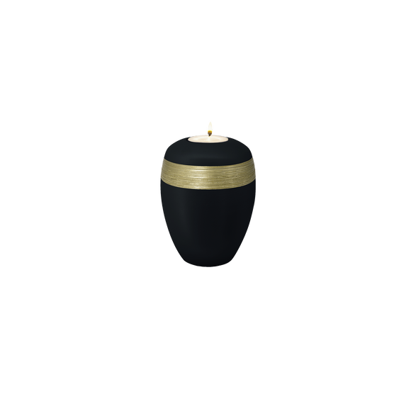 Feuer und Erde Luxor Semi Omega Memory Bio Lehm Urne