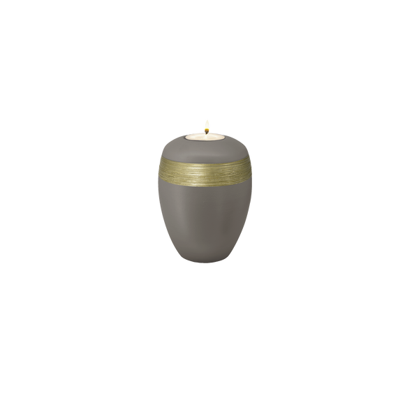 Feuer und Erde Luxor Semi Omega Memory Bio Lehm Urne