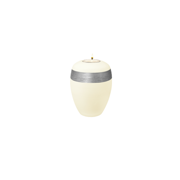 Feuer und Erde Luxor Semi Omega Memory Bio Lehm Urne