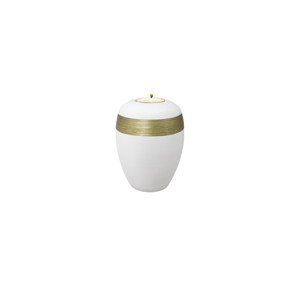 Feuer und Erde Luxor Semi Omega Memory Bio Lehm Urne