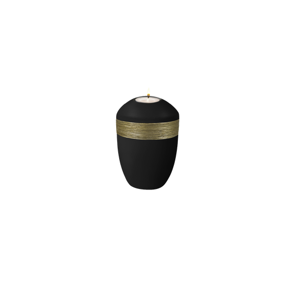 Feuer und Erde Luxor Semi Pure Memory Bio Lehm Urne