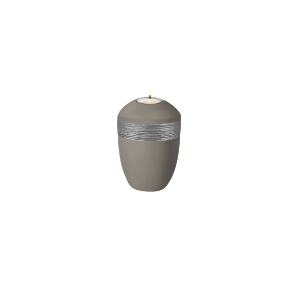Feuer und Erde Luxor Semi Pure Memory Bio Lehm Urne