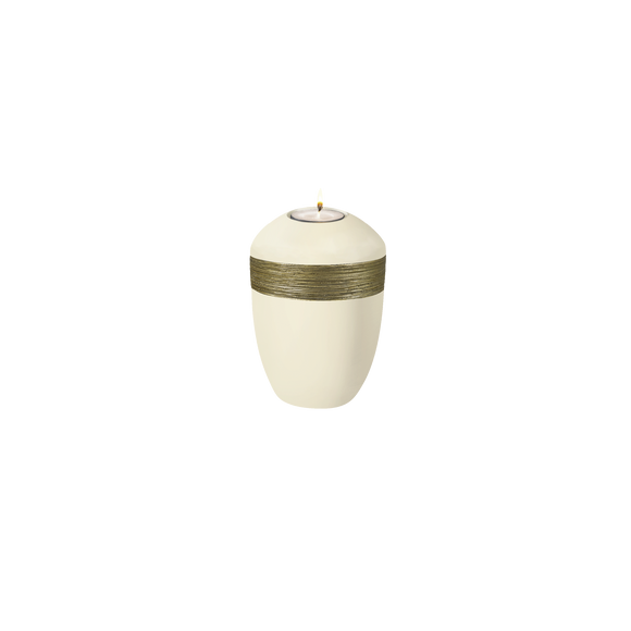 Feuer und Erde Luxor Semi Pure Memory Bio Lehm Urne