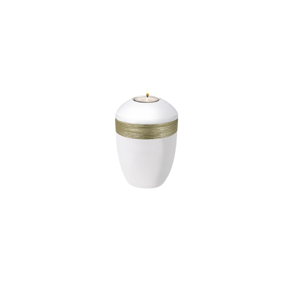 Feuer und Erde Luxor Semi Pure Memory Bio Lehm Urne