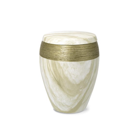 Feuer und Erde Luxor Semi Omega Bio Lehm Urne