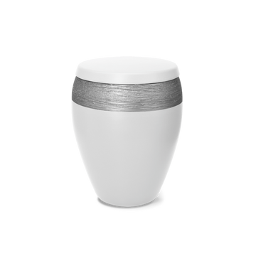 Urna in argilla organica Luxor Semi Omega di Fuoco e Terra