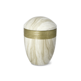 Feuer und Erde Luxor Semi Pure Bio Lehm Urne - 0