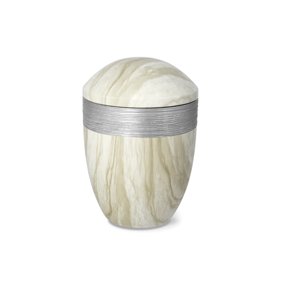 Urna di argilla organica semi-pura Luxor Fuoco e Terra