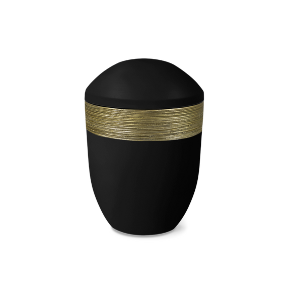 Urna di argilla organica semi-pura Luxor Fuoco e Terra