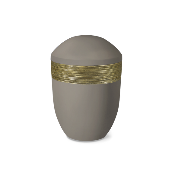 Urna di argilla organica semi-pura Luxor Fuoco e Terra