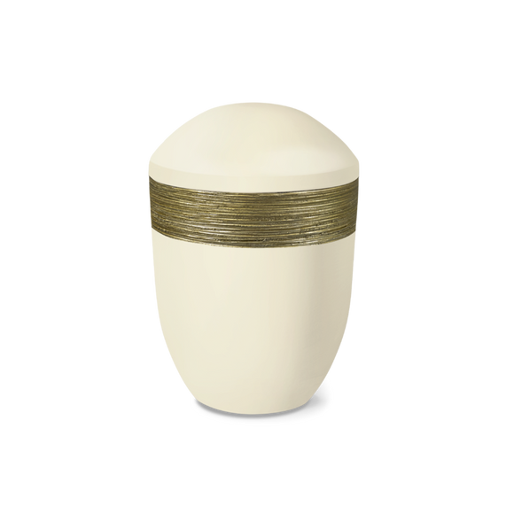 Urna di argilla organica semi-pura Luxor Fuoco e Terra