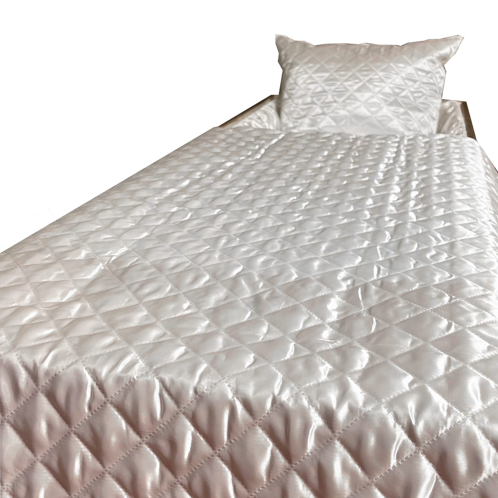 Lavabis blanket set quilted diamond pattern 80g/m² - 0