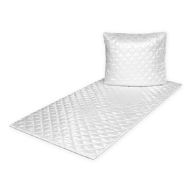 Juego de manta Lavabis acolchada con estampado de rombos 80g/m².