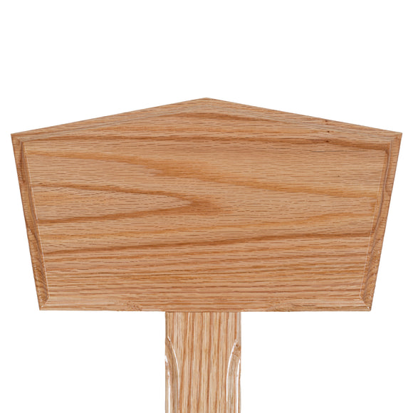 Lavabis Grabtafel Roteiche lackiert