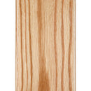 Lavabis Grabkreuz mit Dach groß Roteiche lackiert-3