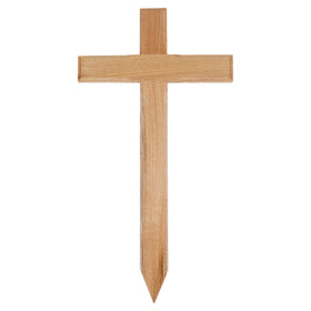 Lavabis Grabkreuz klein Roteiche lackiert