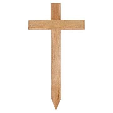 Lavabis Grabkreuz klein Roteiche lackiert