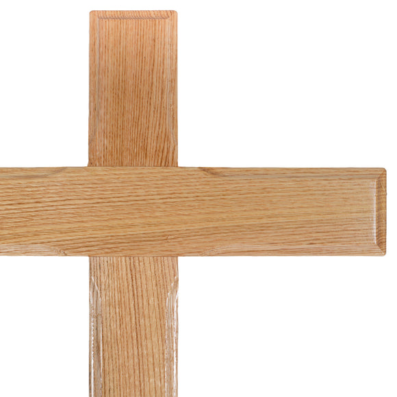 Lavabis Grabkreuz klein Roteiche lackiert