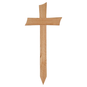 Lavabis Grabkreuz Modern klein Roteiche lackiert
