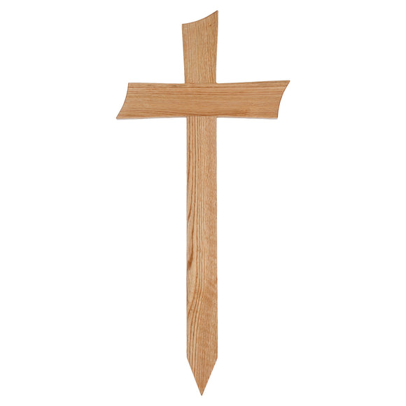 Lavabis Grabkreuz Modern klein Roteiche lackiert