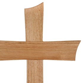 Lavabis Grabkreuz Modern klein Roteiche lackiert - 0
