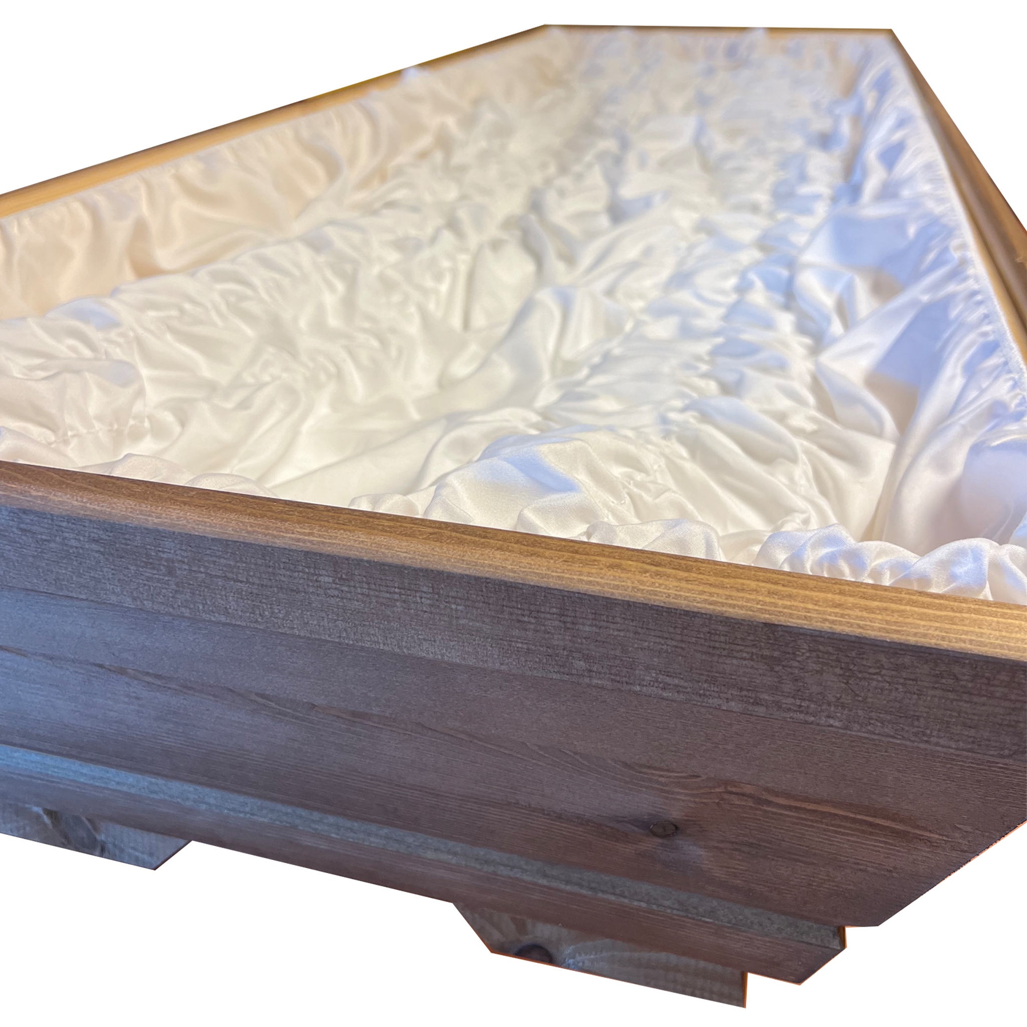 Lavabis coffin cover microfiber 6-fold gathered